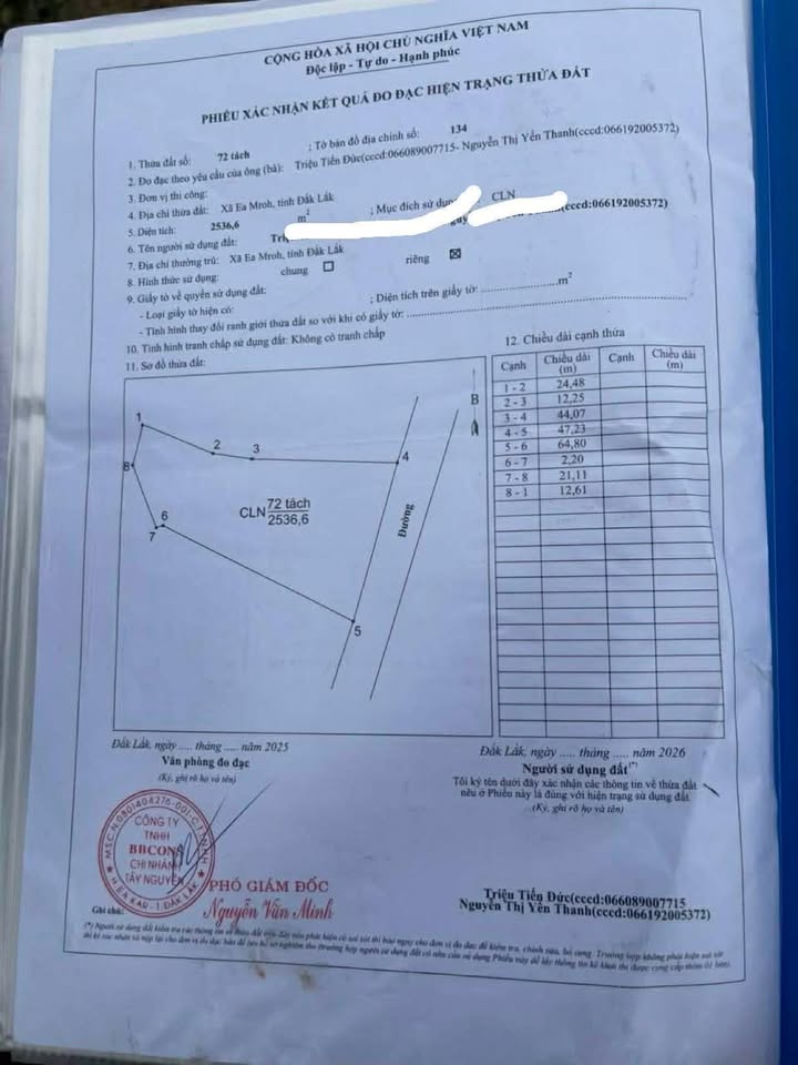 Đất nền Ea M'nang 720m² 350 triệu - Sổ đỏ chính chủ