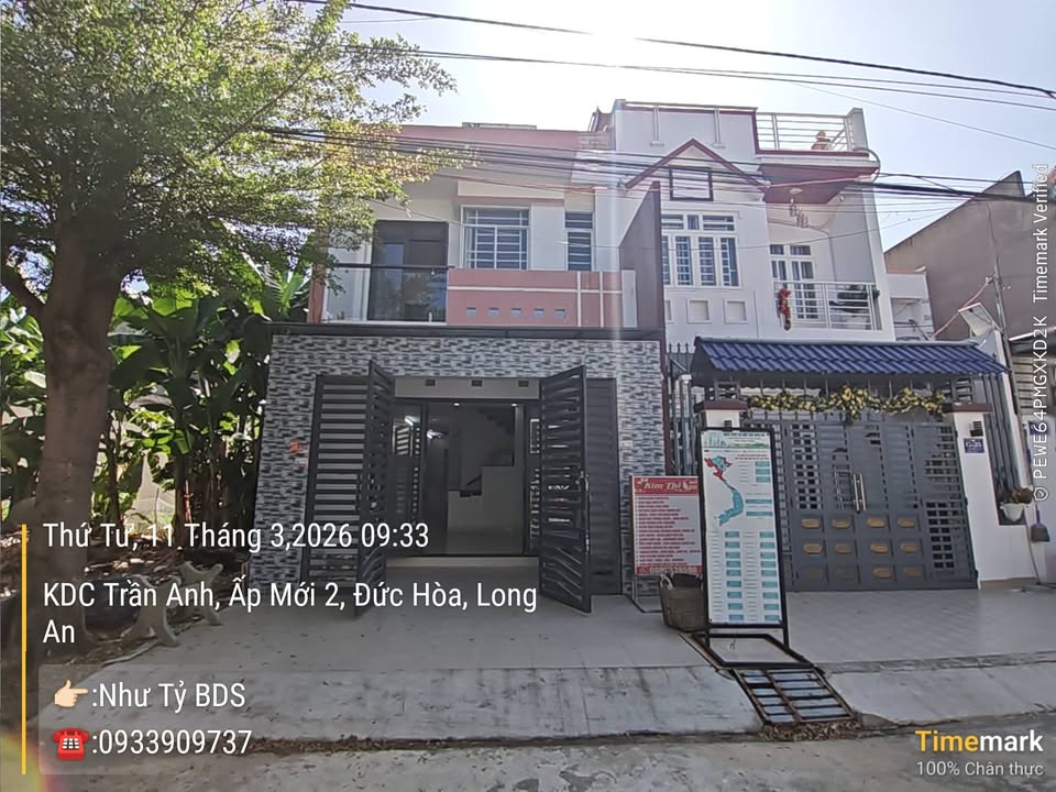 Nhà Đức Hòa Long An 75m² 1,65 tỷ - Chính chủ bán