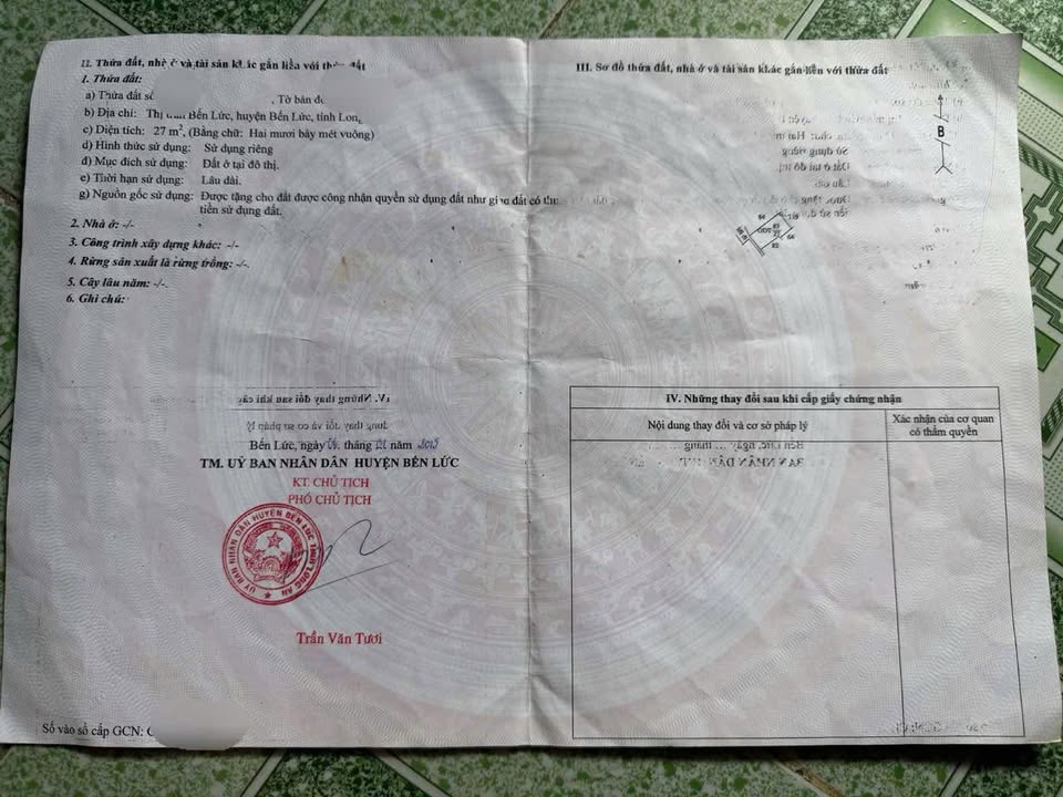 Nhà Nguyễn Hữu Thọ Bến Lức 27m² 1.5 tỷ - Chính chủ bán