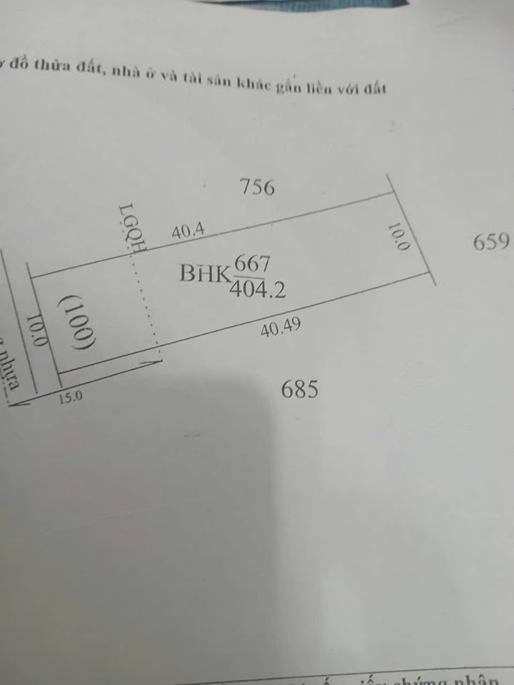 Đất nền Trảng Bàng 405m² 2,9 tỷ - Sổ đỏ chính chủ