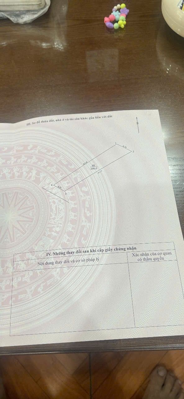 Đất nền Yên Mỹ Thanh Trì 290m² 1.9 tỷ - Sổ đỏ view hồ