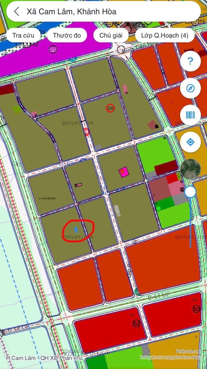 Đất Cam Hiệp Bắc Cam Lâm 133m² 1 tỷ - Sổ đỏ chính chủ