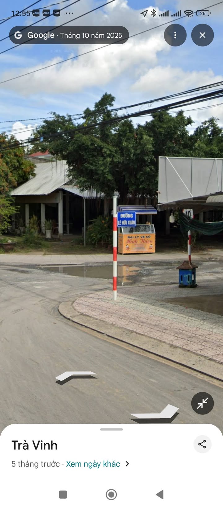 Đất nền Lê Hữu Xuân Trà Vinh 200m² 1,2 tỷ - Thổ cư 100%