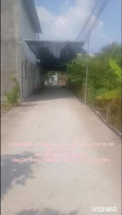 Đất nền Mỹ Lộc Long An 90m² 870 triệu - Vị trí đẹp