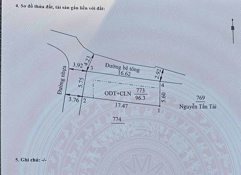 Đất nền Chánh Mỹ Thủ Dầu Một 97m² 2.4 tỷ - Sổ đỏ chính chủ