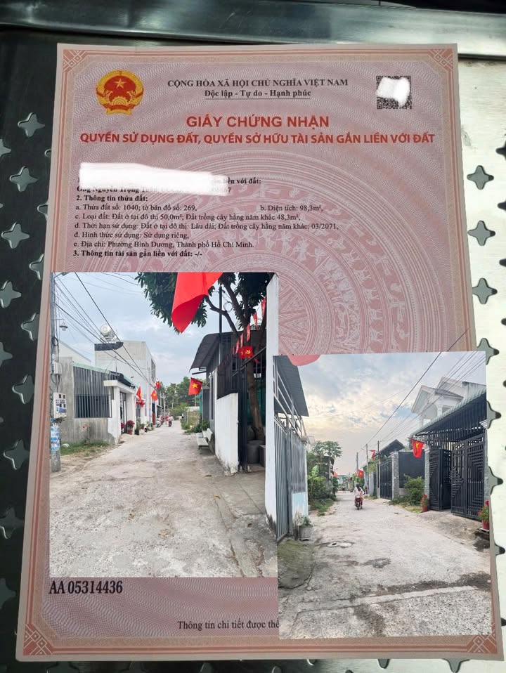 Đất nền Phú Mỹ Thủ Dầu Một 100m² giá 2.1 tỷ - Sổ đỏ chính chủ