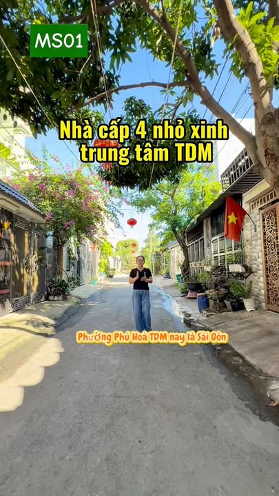 Nhà Phường Phú Lợi Thủ Dầu Một 100m2 - Ô tô vào tận nhà
