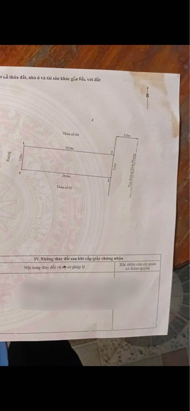 Đất mặt đường Nam Phong Hải An 100m2 5 tỷ - Sổ đỏ chính chủ