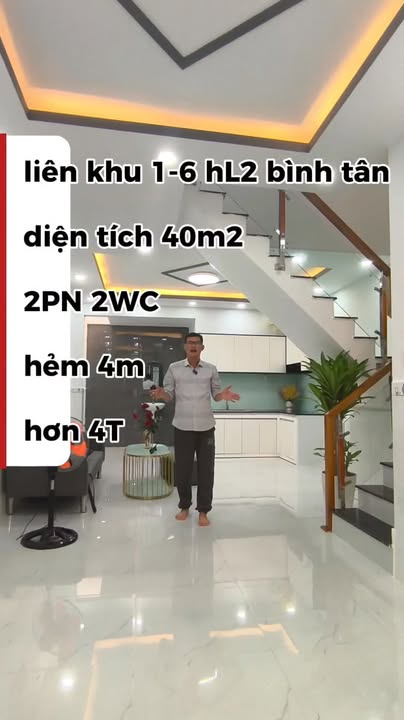 Nhà riêng Bình Tân 40m² giá thỏa thuận - Sẵn sàng vào ở ngay