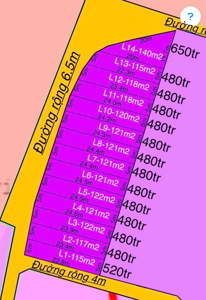 Đất Ninh An Ninh Hòa 122m² 480tr - Sổ đỏ chính chủ