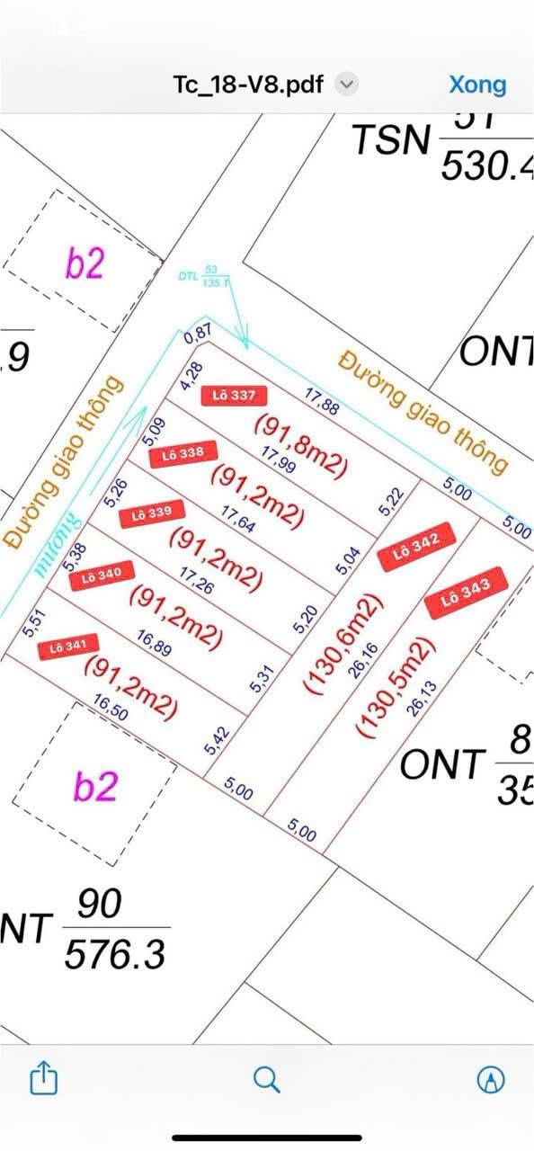 Đất nền Từ Sơn Bắc Ninh 130m² 1.4 tỷ - Đất thổ cư 100%