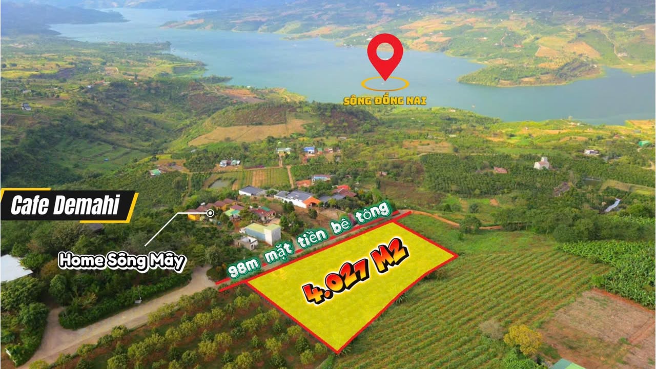 Đất nền Tân Nghĩa Di Linh 4027m² thỏa thuận - Đất thổ cư 100%