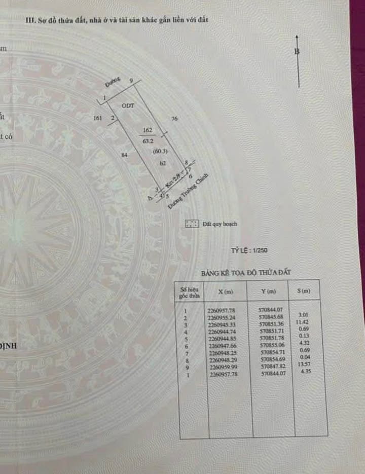 Đất Trường Chinh Nam Định 60m² 6 tỷ - Sổ đỏ chính chủ