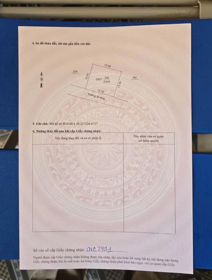 Đất nền Gia Lộc Hải Dương 210m² 2 tỷ - Sổ đỏ chính chủ
