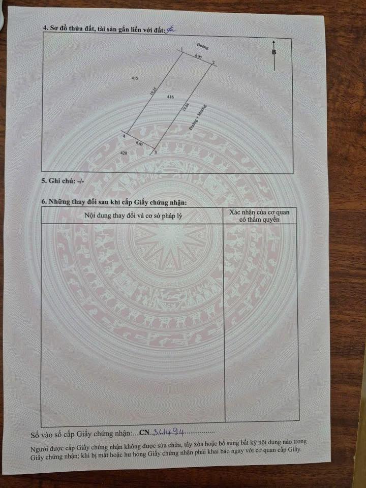 Đất nền Xóm 5 Nghi Công Nam 115m² 600 triệu - Sổ đỏ chính chủ