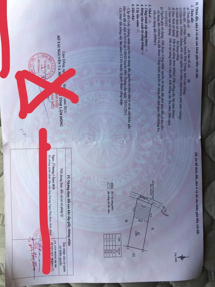 Đất nền Hiệp Thạnh Bồng Lai 1.300m² 6.5 tỷ - Sổ đỏ chính chủ