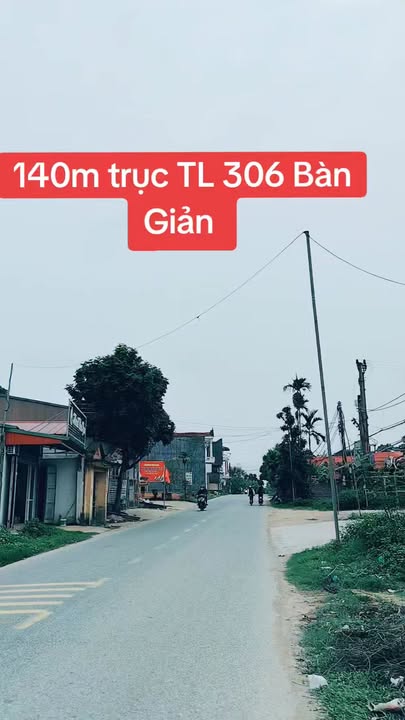 Đất nền TL306 Bàn Giản 140m² 2 tỷ - Sổ đỏ chính chủ