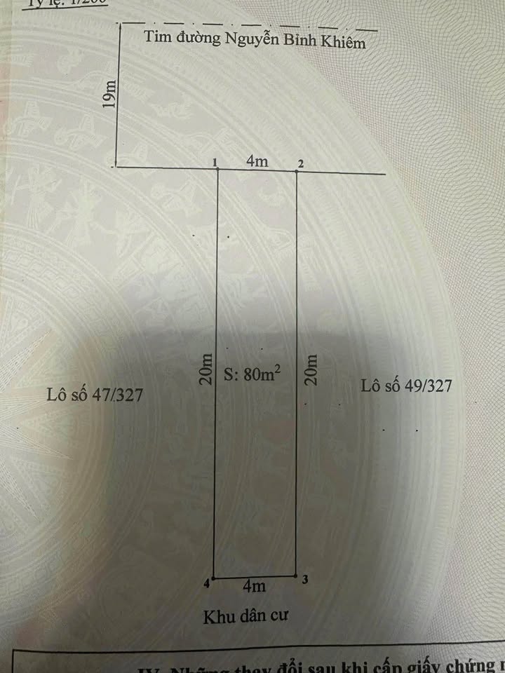 Nhà riêng Nguyễn Bình Khiêm 80m² 4.45 tỷ - Ô tô vào nhà