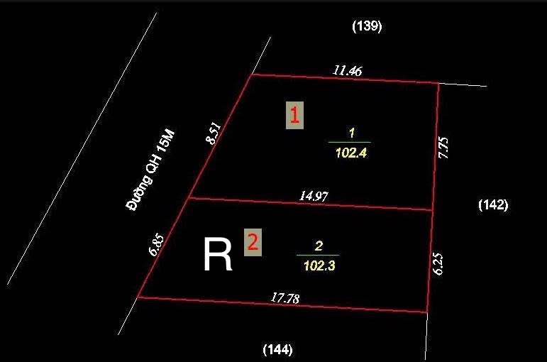 Đất nền Vinh Hưng Hòa 102m² 2.35 tỷ - Đường to ô tô