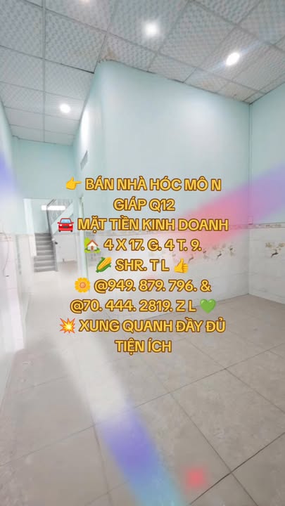Nhà mặt tiền Hóc Môn Lê Văn Khương 68m² 4.9 tỷ - Chính chủ