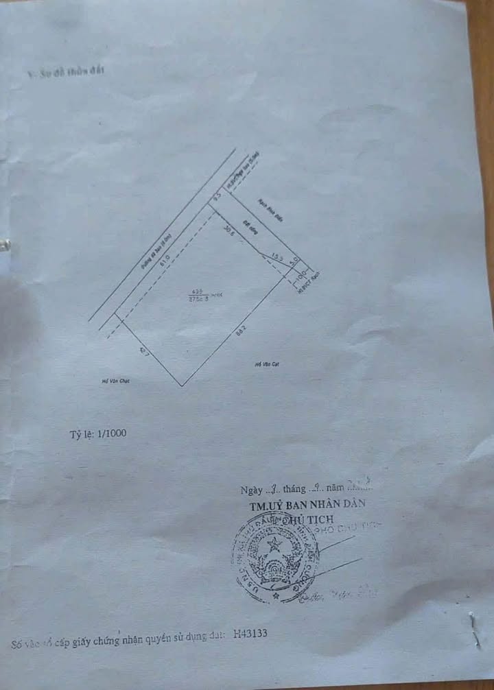 Đất nền Tân An Thủ Dầu Một 2680m² giá thỏa thuận - Đường to ô tô