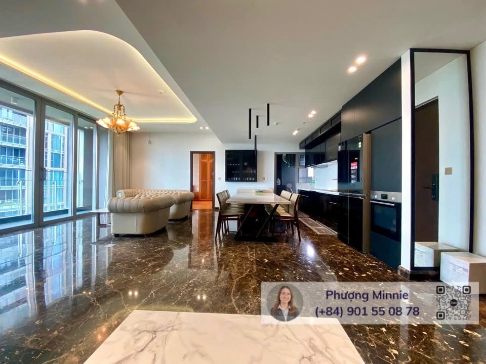 Căn hộ Thủ Đức Empire City 148m² 61 triệu-Full nội thất