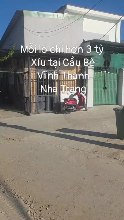 Đất đường Cầu Bè Nha Trang 79.4m² 3.2 tỷ - Sổ đỏ chính chủ