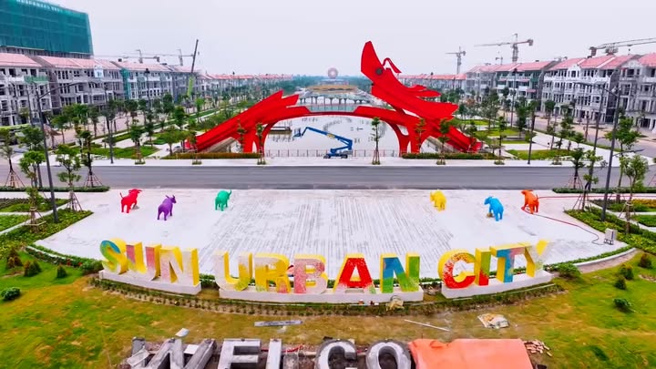 Townhouse Sun Urban City Tay Ho 56m² 5,7 tỷ - Sổ hồng sẵn