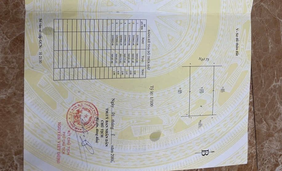 Đất hẻm 75 Điện Biên Nam Định 700 triệu - Xây dựng tự do