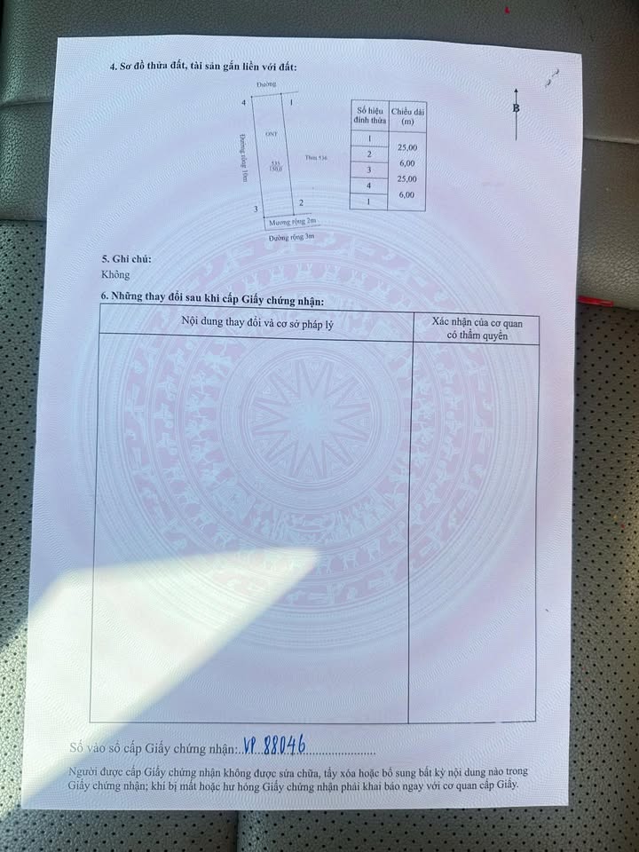 Đất Mỹ Thịnh Lương Sơn 150m² thỏa thuận - Sổ đỏ chính chủ