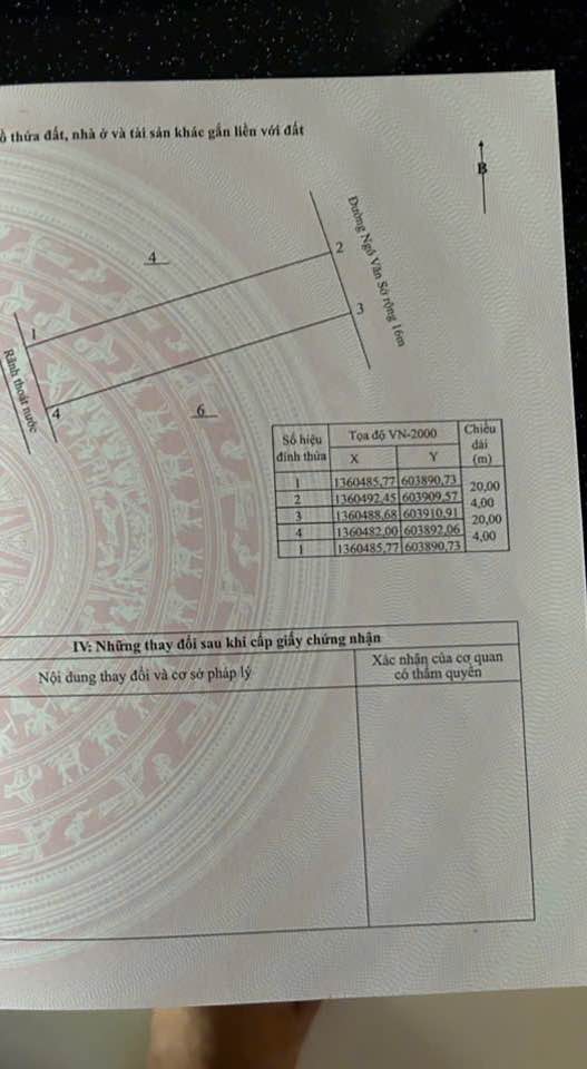 Đất nền Ngô Văn Sở Nha Trang 80m² 4.9 tỷ - Sổ đỏ chính chủ