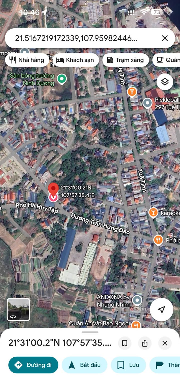 Đất Trần Hưng Đạo Móng Cái 78m² 1,9 tỷ - Đường to ô tô