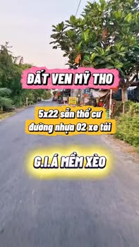 Đất Song Bình 5x22 500-599 triệu - Thổ cư 100%