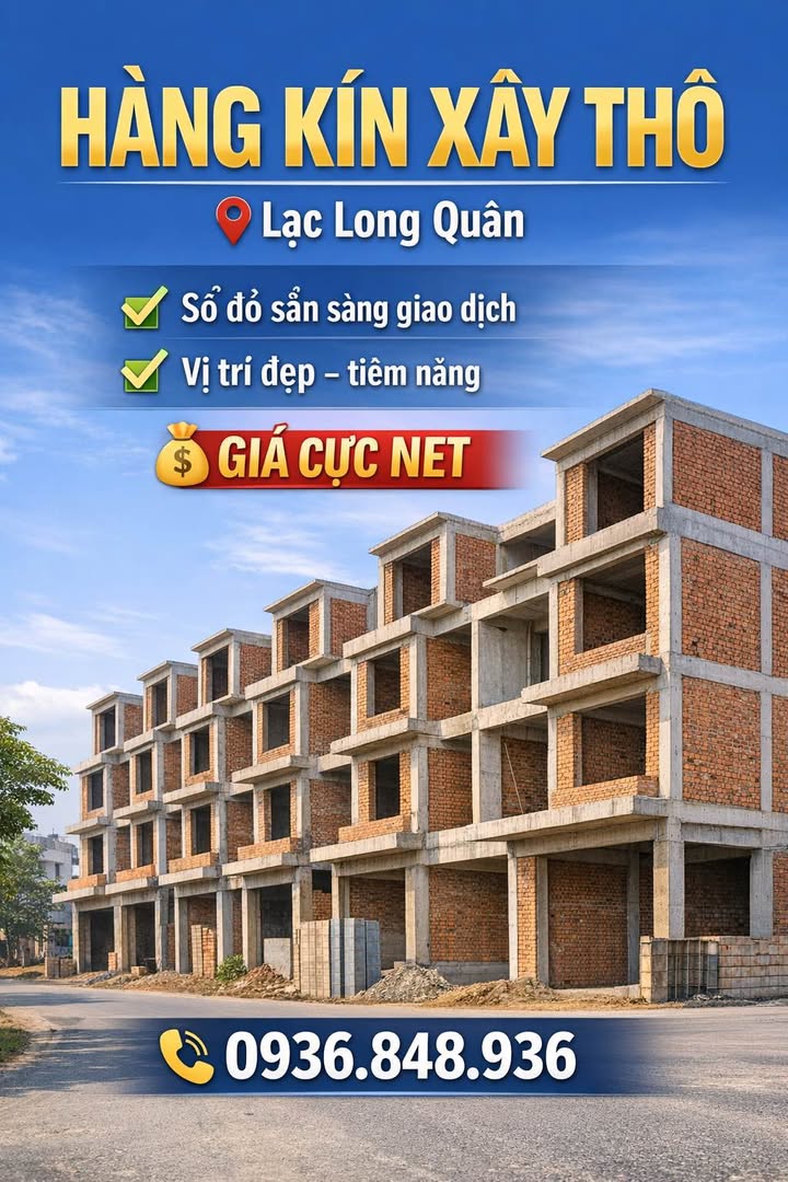 Nhà Lạc Long Quân Thanh Hóa 87.5m² - Chính chủ sổ đỏ