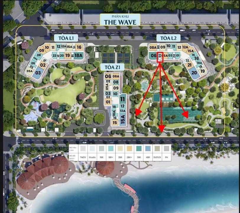 Căn hộ Studio Vinhomes Ocean Park 31,6m² 2.1 tỷ - Bàn giao ngay