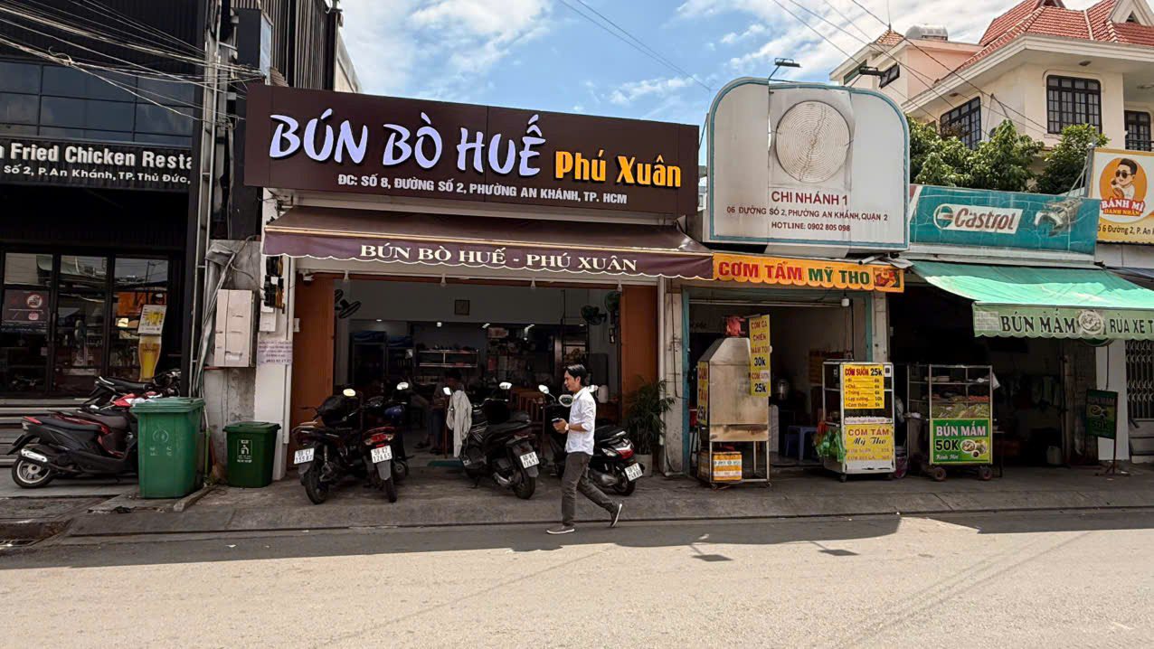 Nhà phố Thủ Đức Đường 2 46m² 21,5 triệu - Mặt tiền kinh doanh