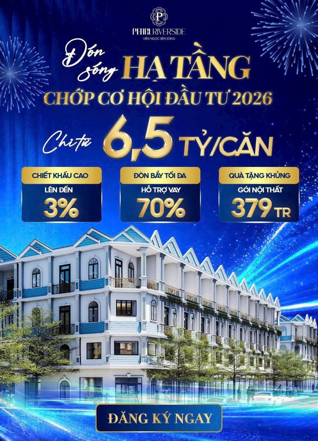 Nhà phố Pearl Riverside Quận 8 50m² giá 6.26 tỷ - Vị trí đắc địa!
