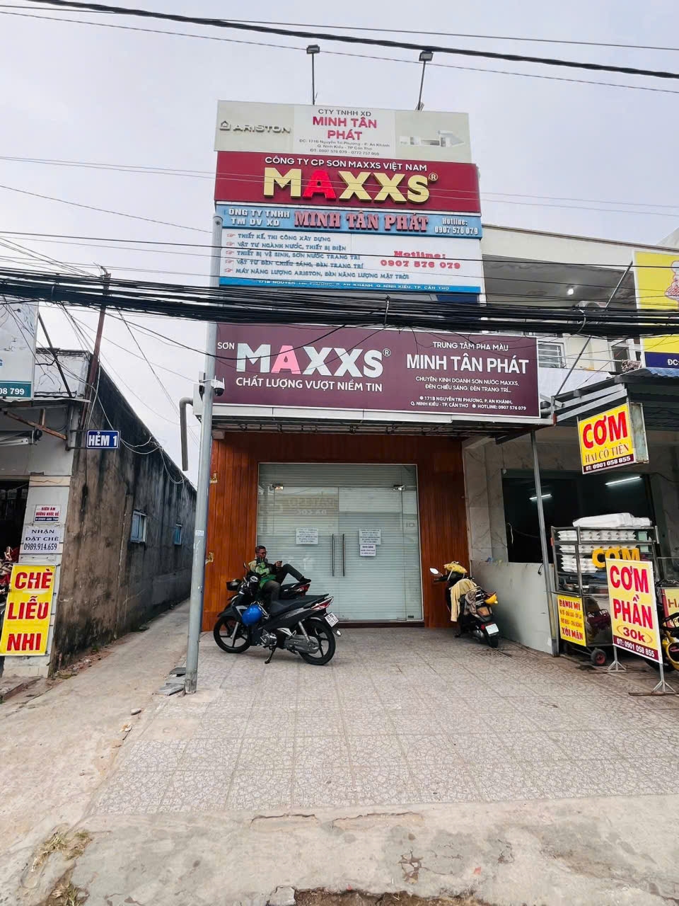 Nhà góc 2 mặt tiền Nguyễn Tri Phương, Ninh Kiều 85m² - Mặt tiền kinh doanh!