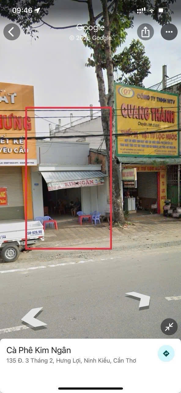 Nhà mặt tiền 3/2 Hưng Lợi Cần Thơ 100m² 12,5 tỷ - Chính chủ bán