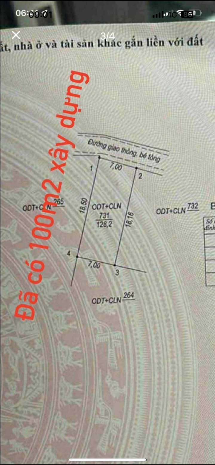 Đất nền Đồng Sơn Đồng Hới 133m² 950 triệu - Pháp lý rõ