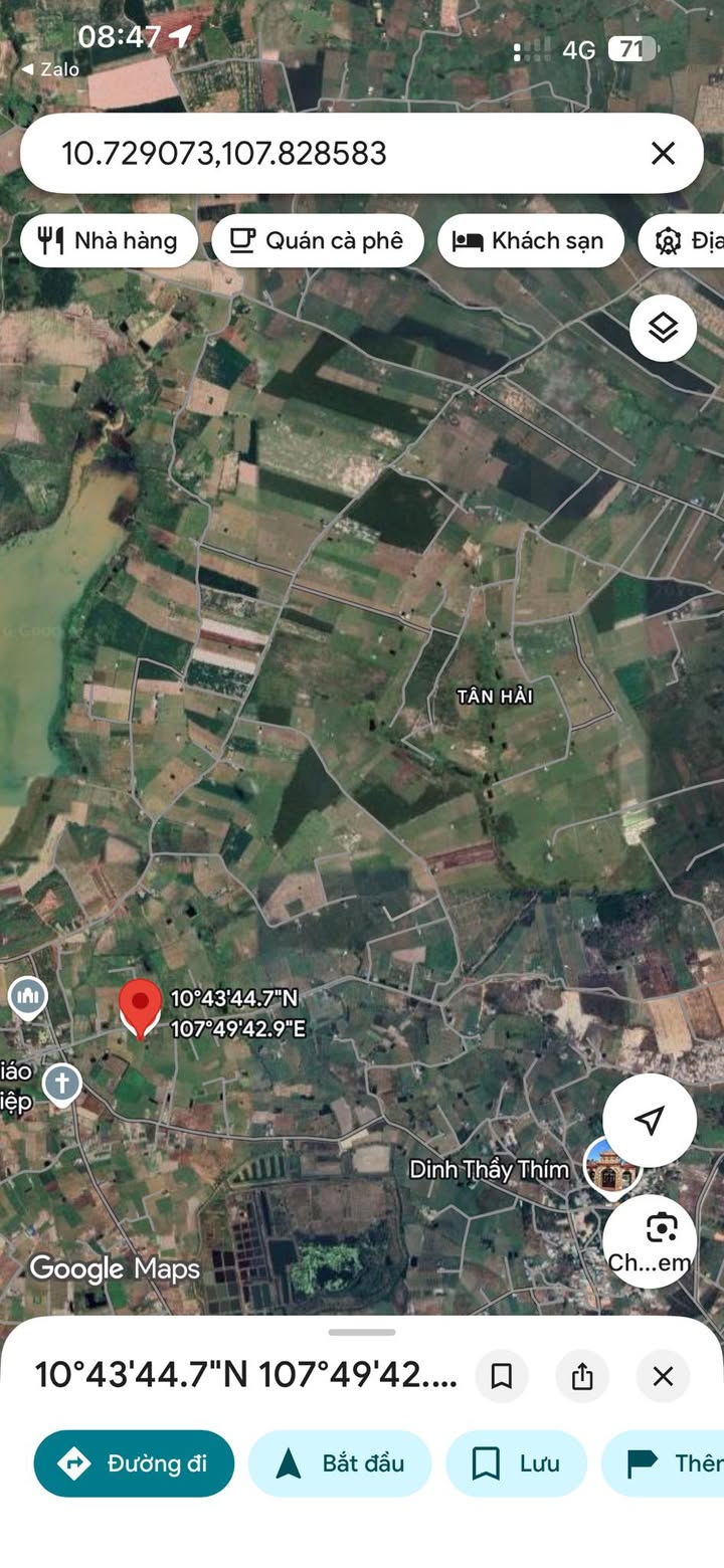 Đất nền Tân Hải La Gi 20.000m² 8 tỷ - Đường to ô tô