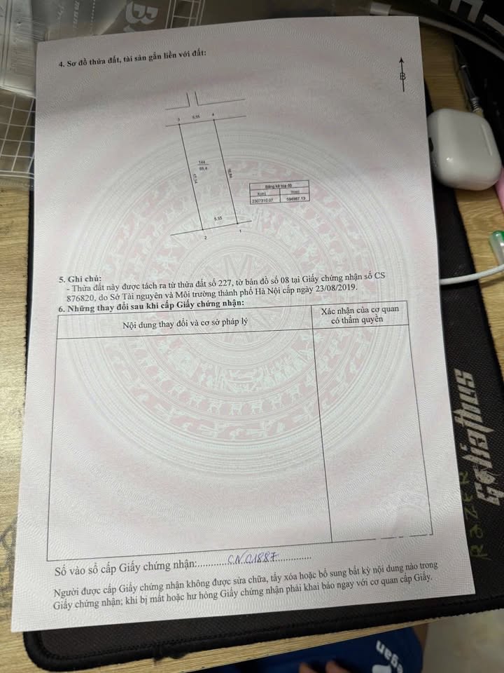 Đất Tự Nhiên Thường Tín 95m² 5x triệu - Sổ đỏ chính chủ