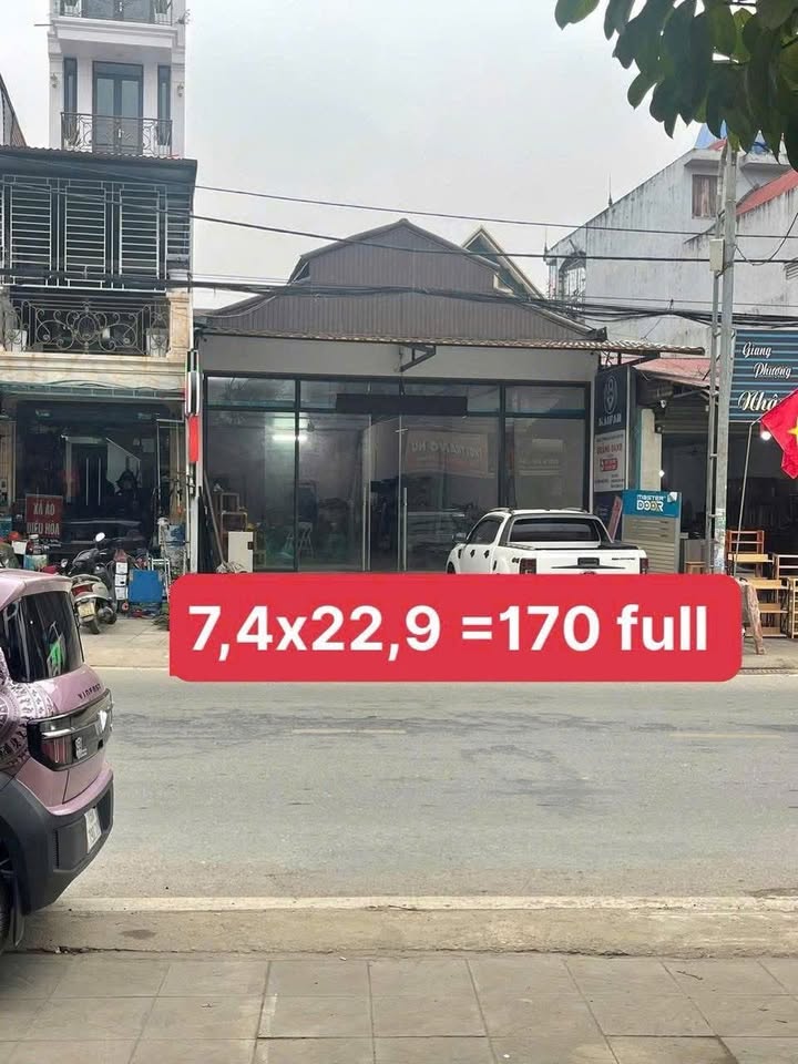 Đất nền TL32 Thanh Sơn 170m² MT 7,4m - Sổ đỏ chính chủ