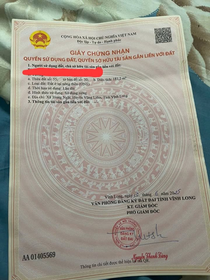 Nhà cấp 4 Trung Ngãi Vĩnh Long 181m² 1.99 tỷ - Sẵn sàng ở ngay