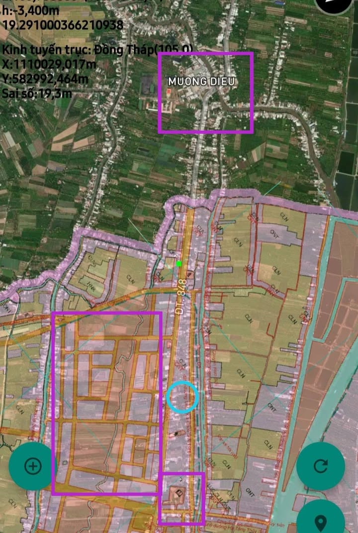 Đất Cai Khoa Cao Lãnh 3770m² 9,8 tỷ - Sổ hồng chính chủ