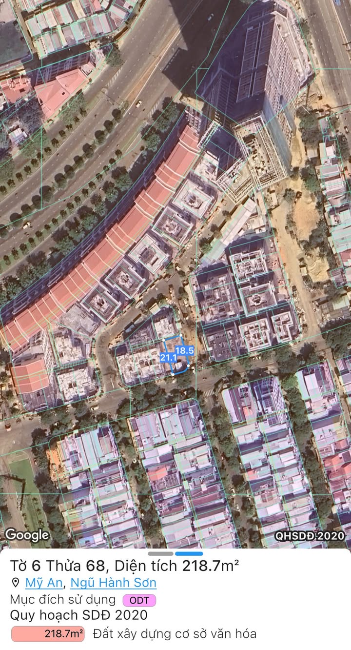 Đất Phạm Hữu Kính Sơn Trà 219m² 3 tỷ - Sổ đỏ chính chủ