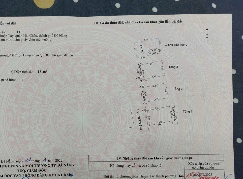 Nhà riêng Thi Sách Hải Châu 59m² 9 tỷ - Sẵn sàng ở ngay