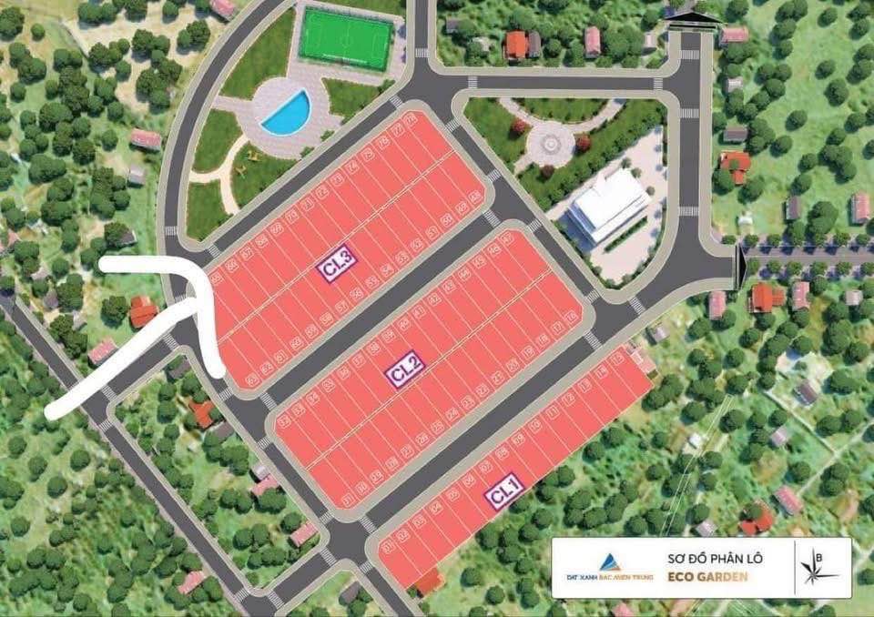 Đất nền Eco Garden Quảng Bình 264m² 9xx triệu - Sổ đỏ