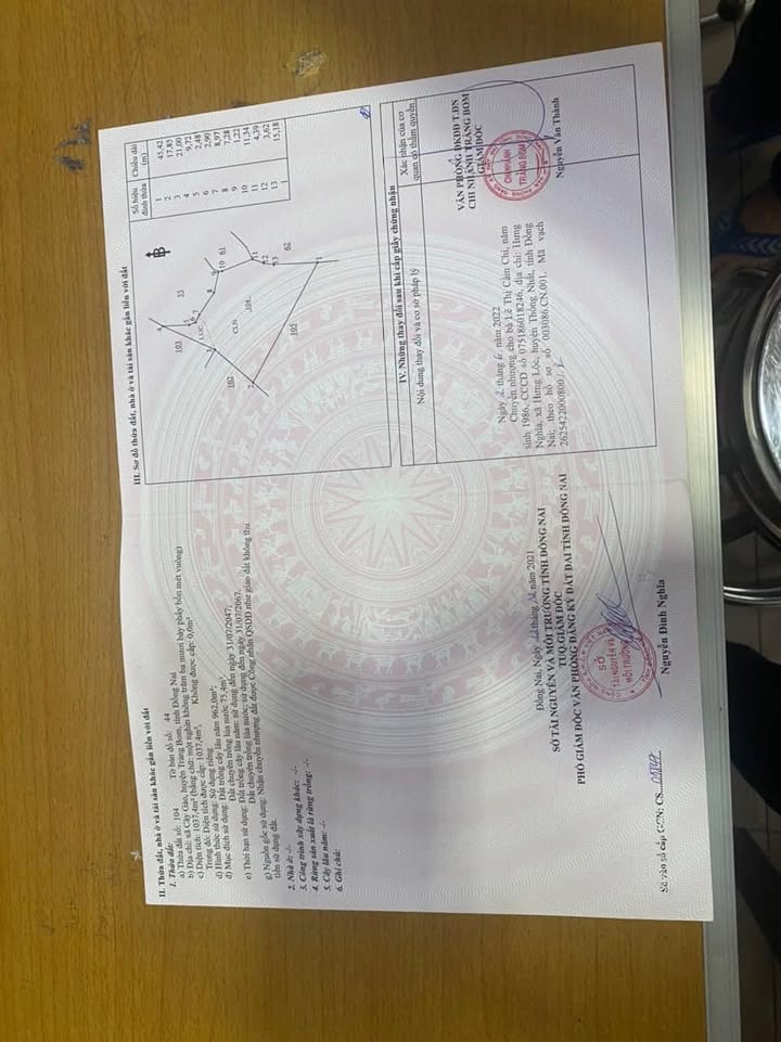 Đất nền Trảng Bom 468m² giá thỏa thuận - Sổ đỏ chính chủ