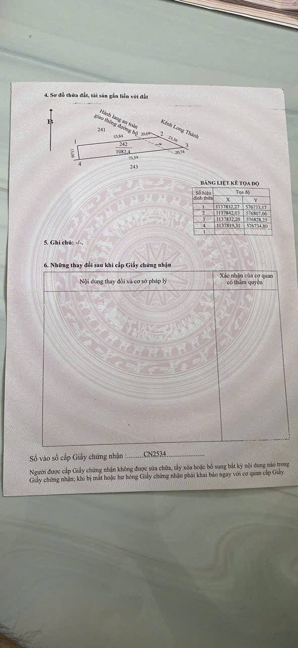 Đất vườn Hòa Thành Lai Vung 2.400m² 1.45 tỷ - Đầu tư dài hạn